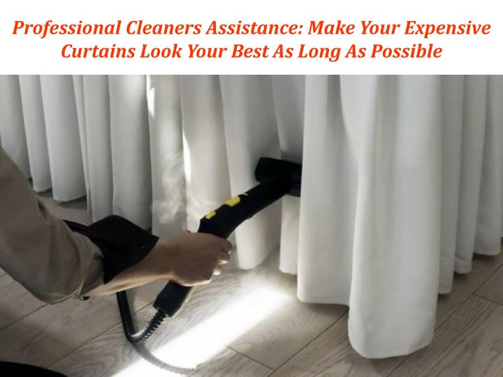 professional cleaners assistance make your