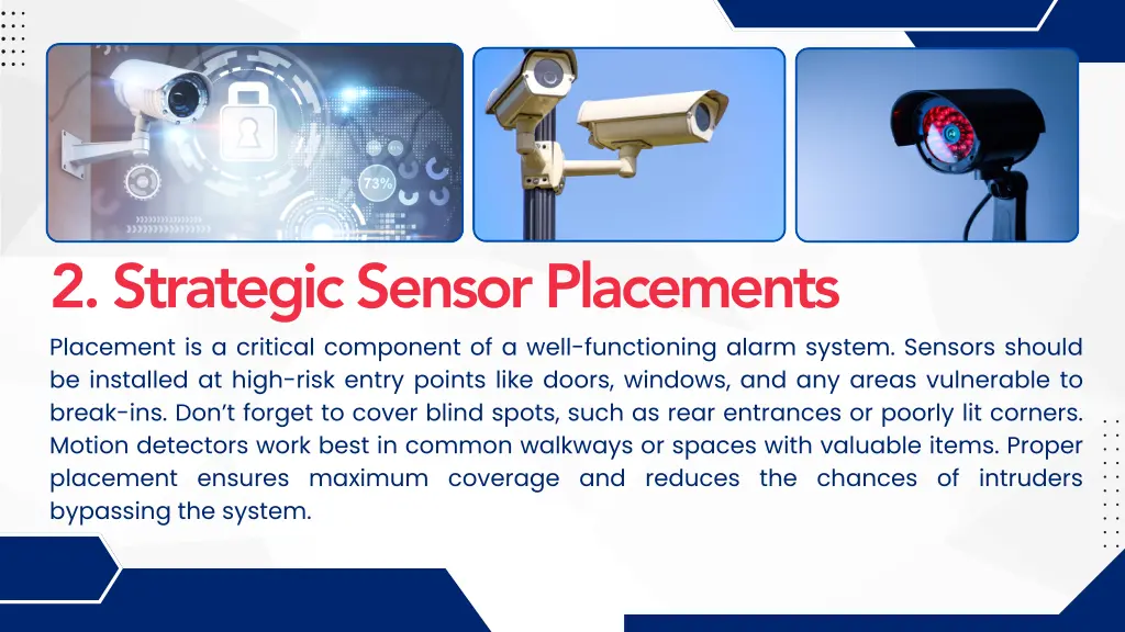 2 strategic sensor placements
