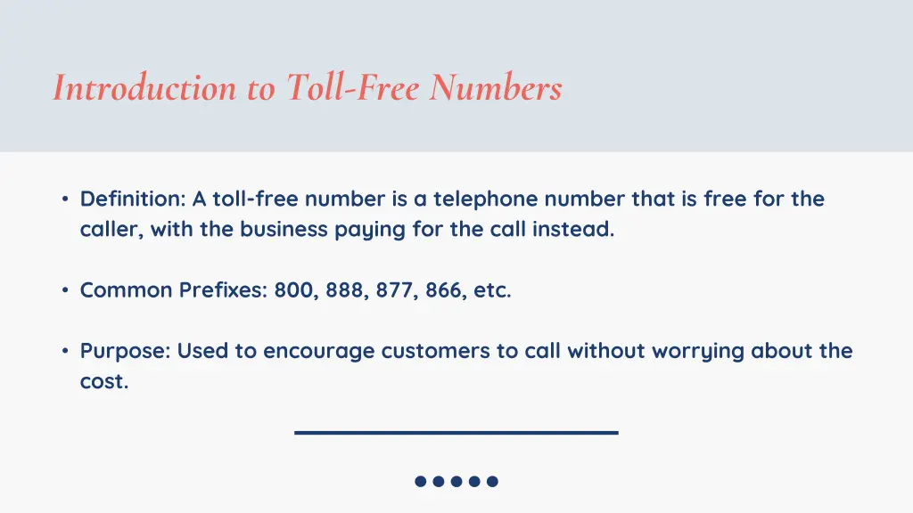 introduction to toll free numbers