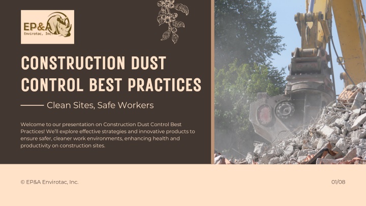 construction dust control best practices