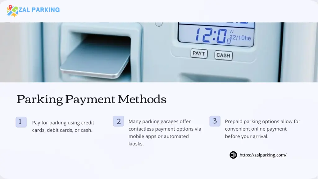 parking payment methods