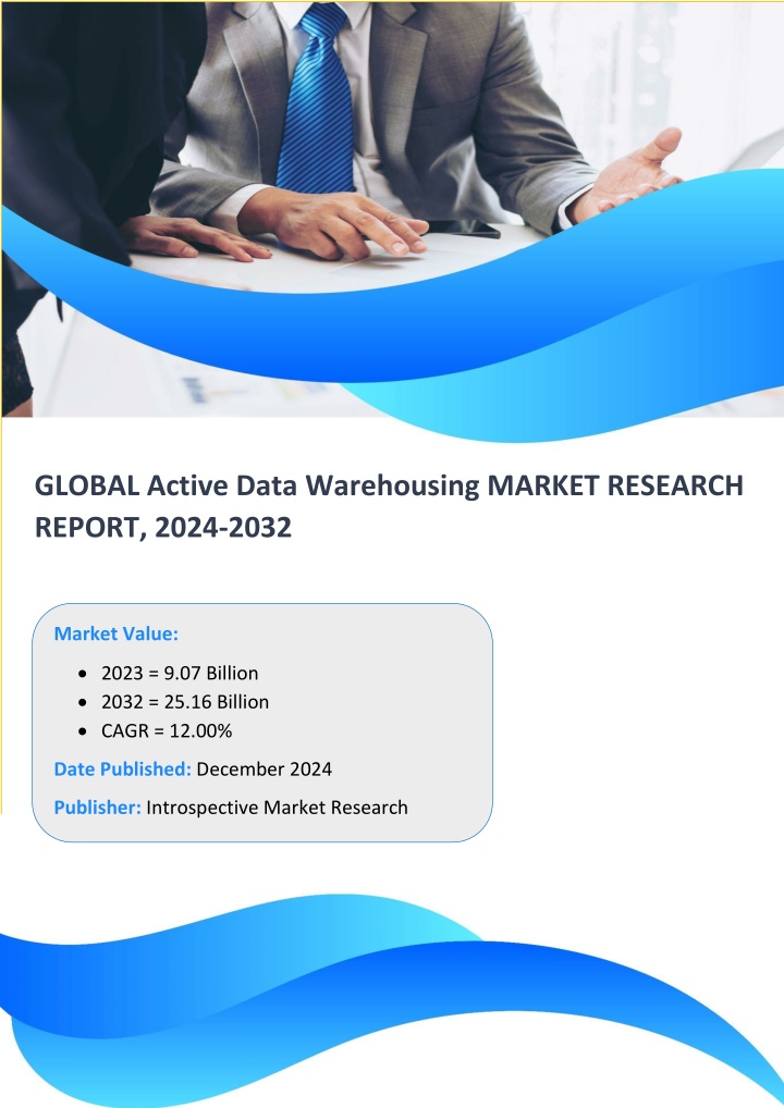 global active data warehousing market research