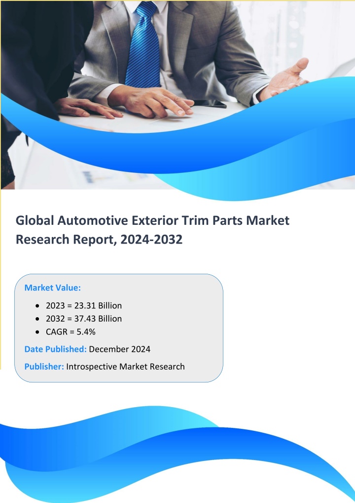 global automotive exterior trim parts market