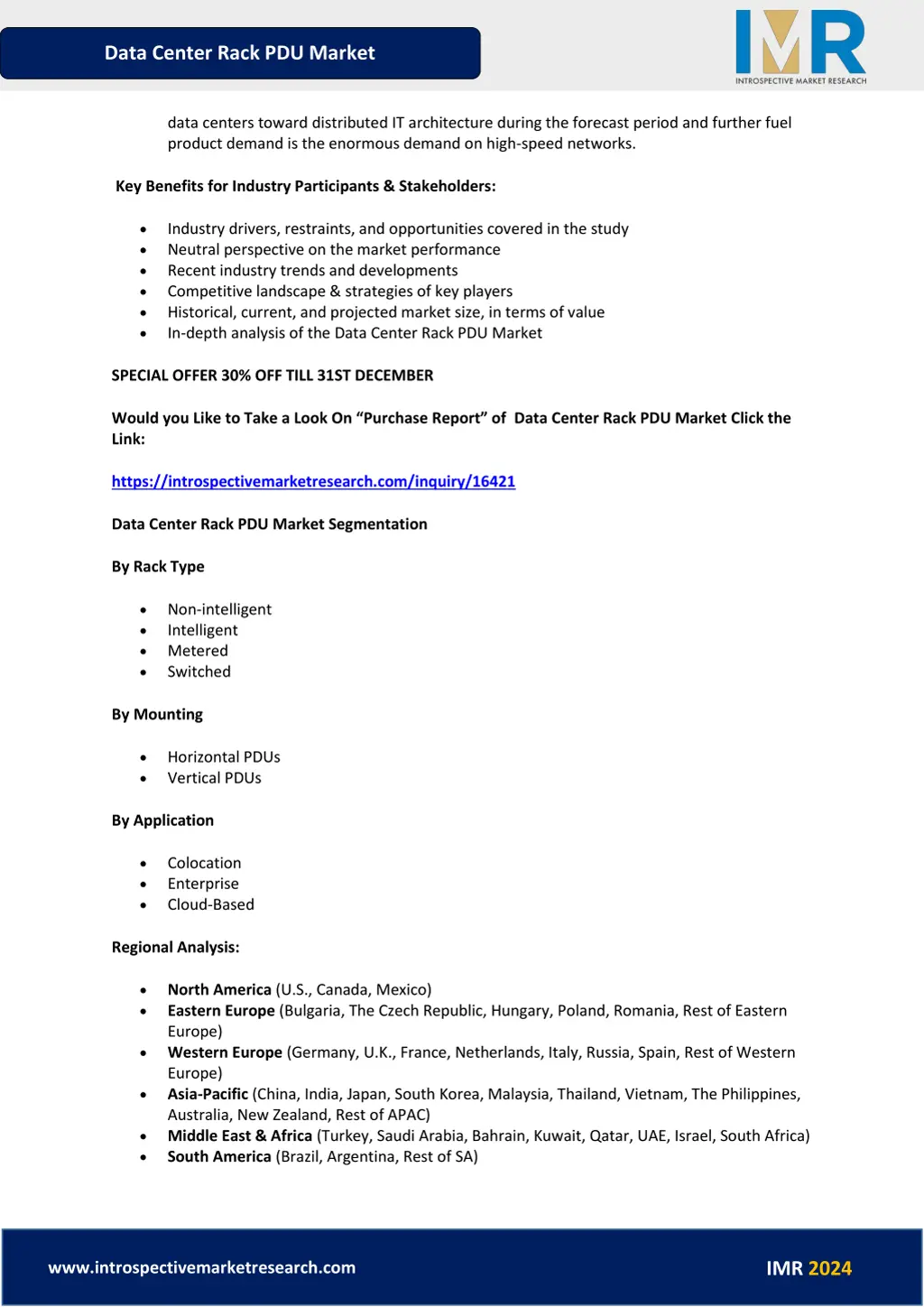 data center rack pdu market 2