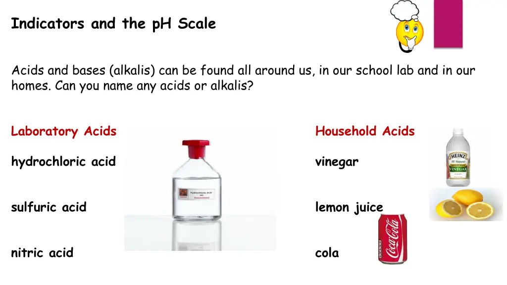 indicators and the ph scale
