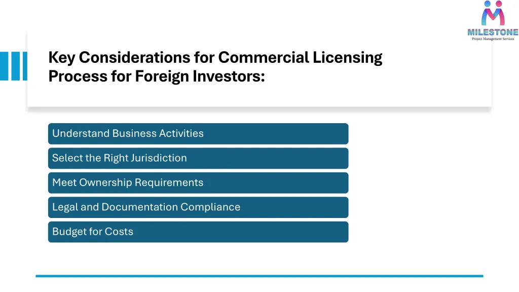 key considerations for commercial licensing