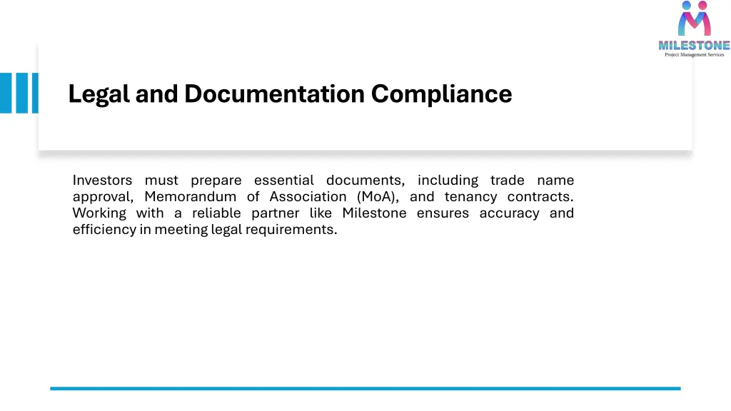 legal and documentation compliance