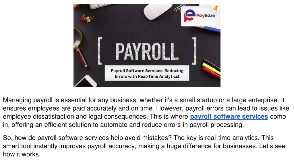 managing payroll is essential for any business