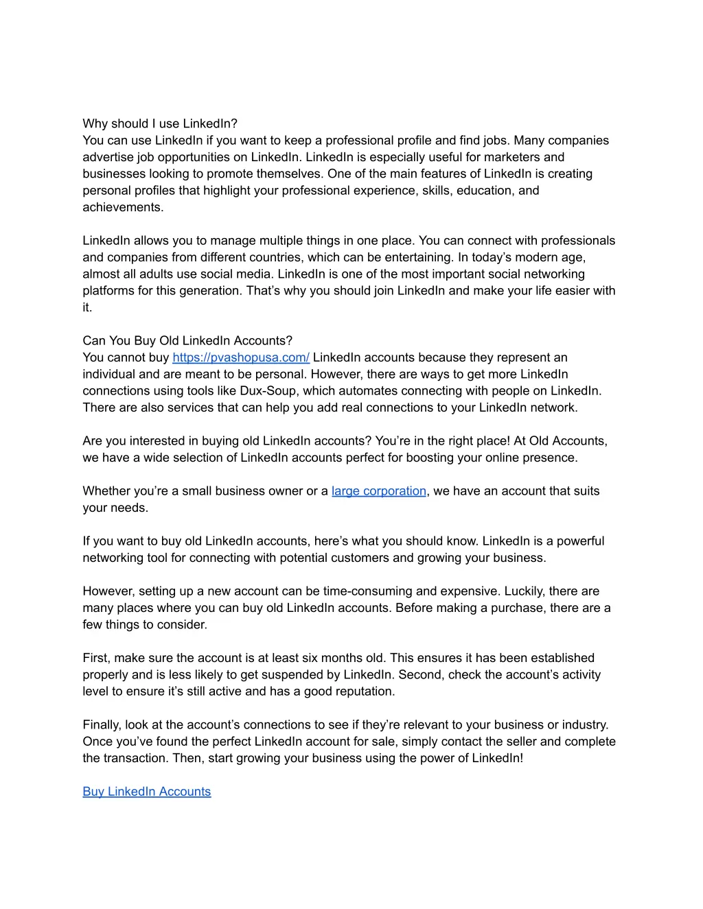 why should i use linkedin you can use linkedin