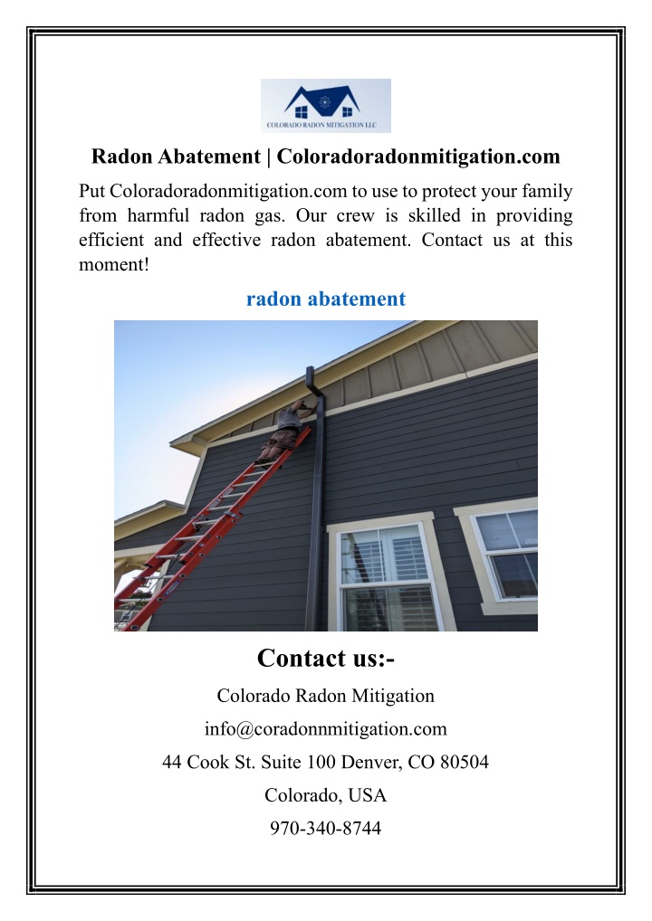 radon abatement coloradoradonmitigation com