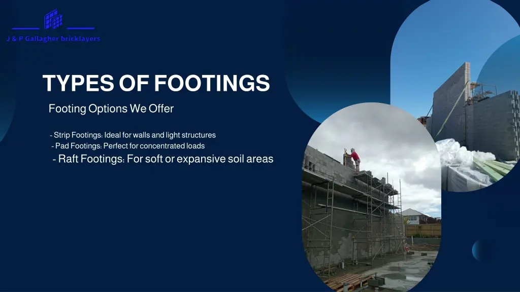 types of footings