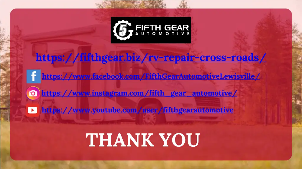 https fifthgear biz rv repair cross roads