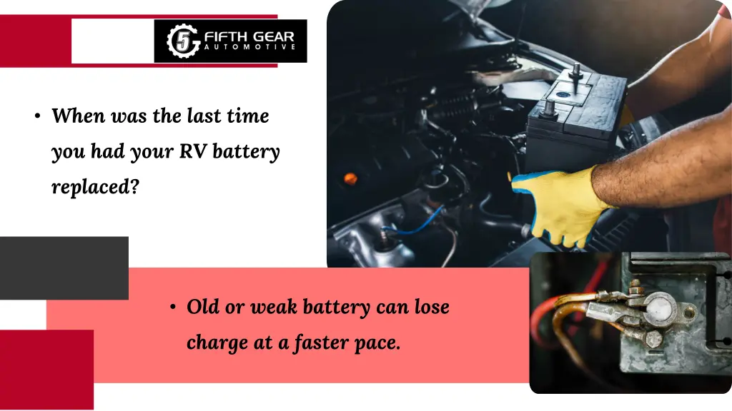 when was the last time you had your rv battery