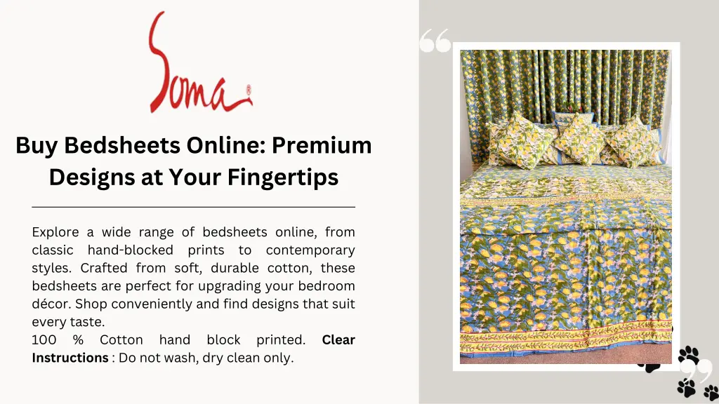 buy bedsheets online premium designs at your