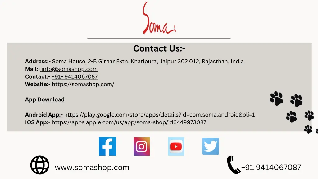 contact us