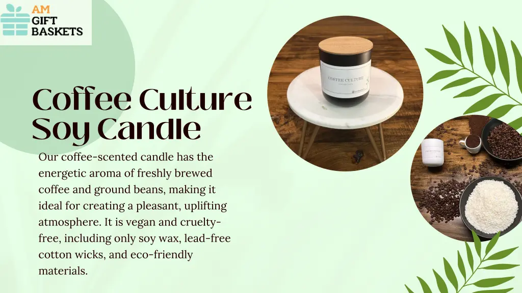 coffee culture soy candle our coffee scented