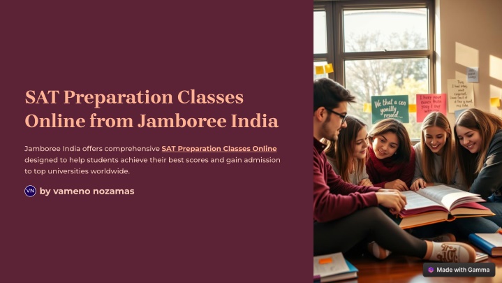 sat preparation classes online from jamboree india