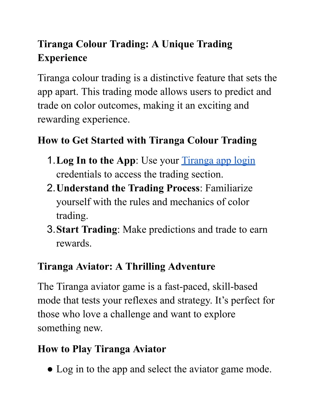 tiranga colour trading a unique trading experience