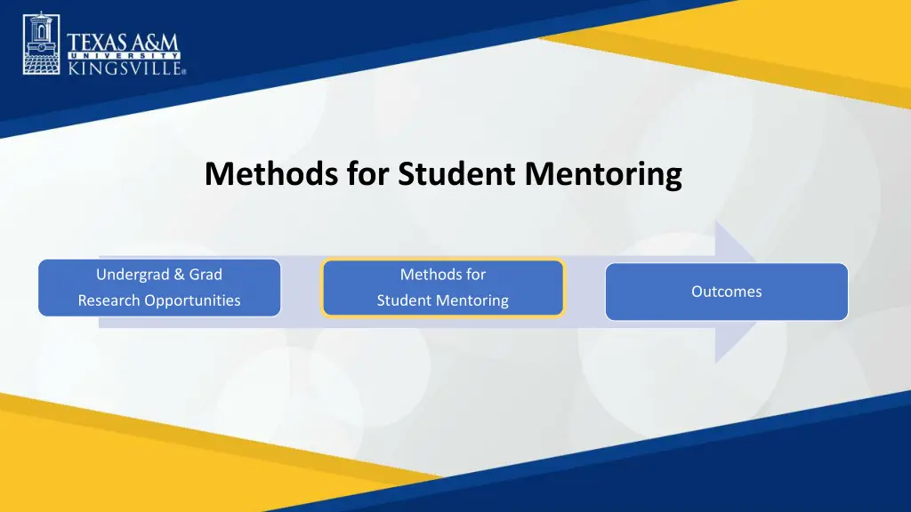 methods for student mentoring