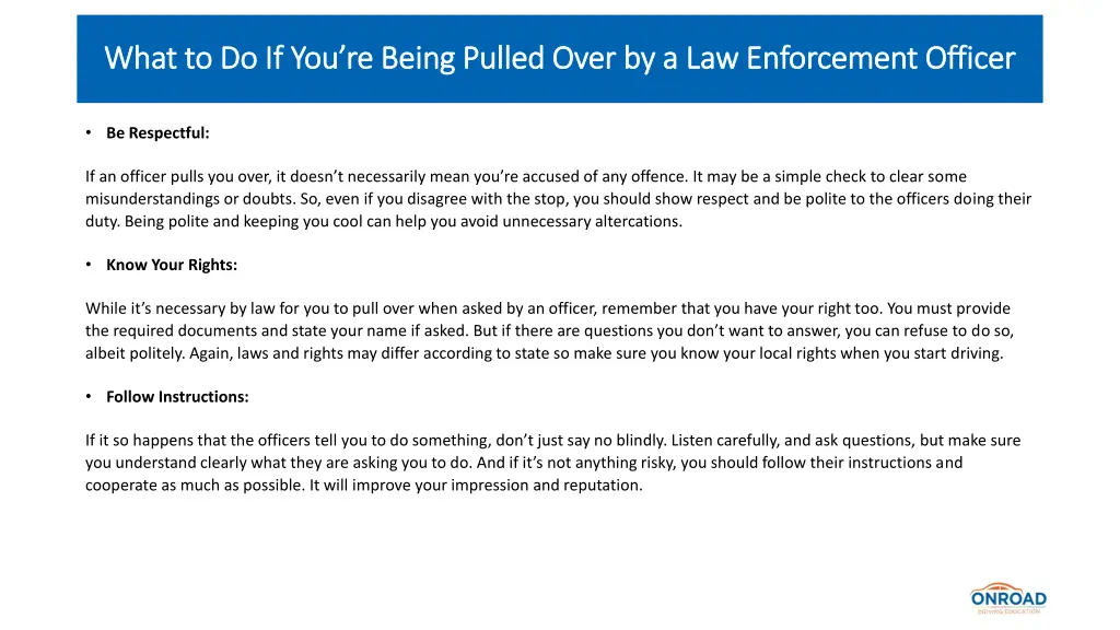 what to do if you re being pulled over 3