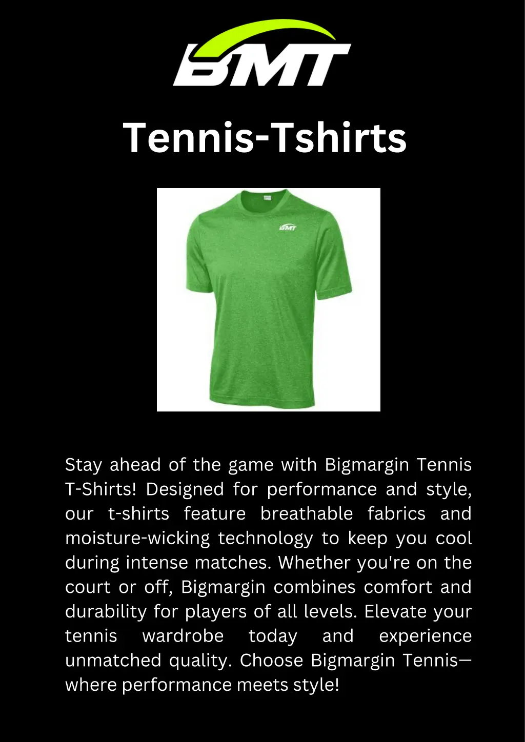 tennis tshirts