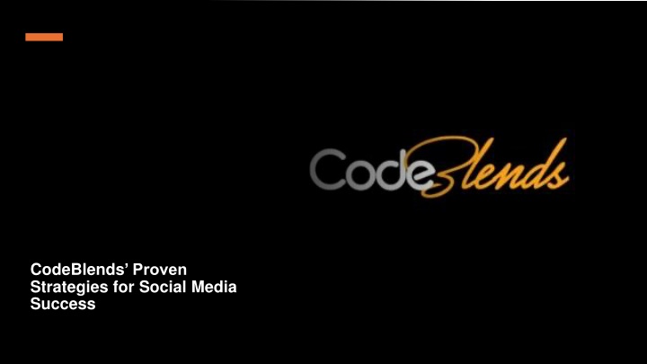 codeblends proven strategies for social media