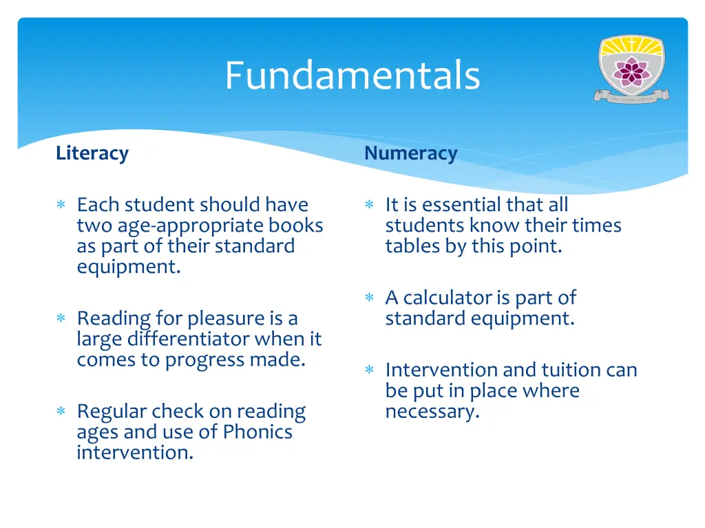 fundamentals