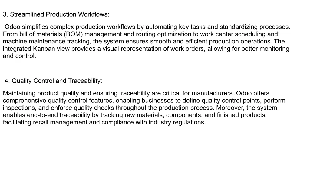 3 streamlined production workflows