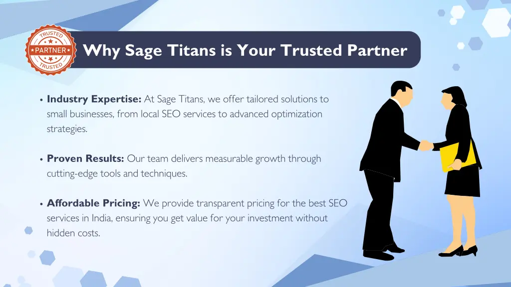 why sage titans is your trusted partner