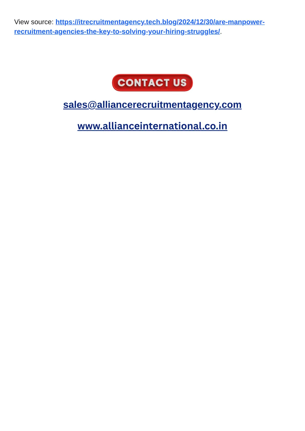 view source https itrecruitmentagency tech blog