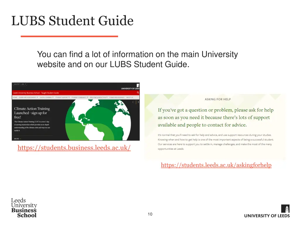 lubs student guide 1