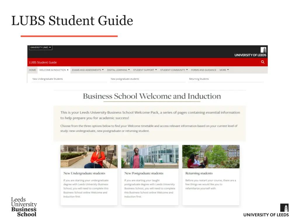 lubs student guide