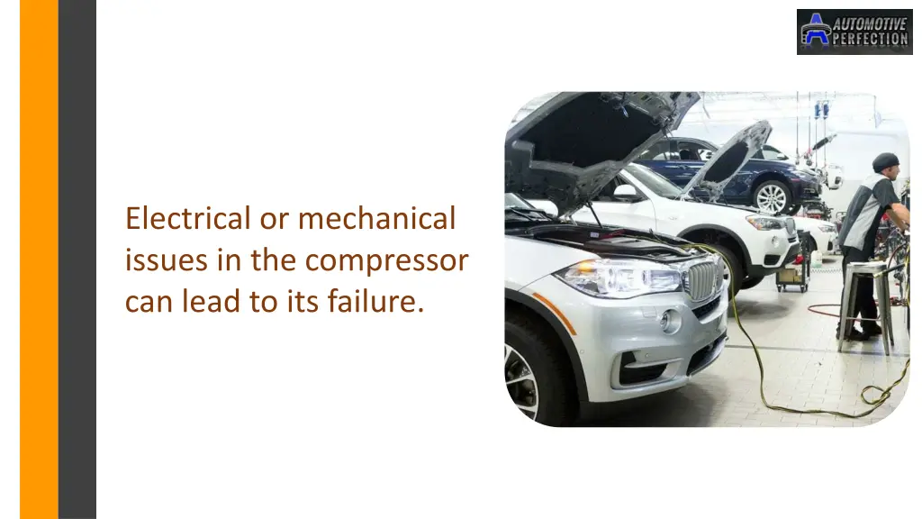 electrical or mechanical issues in the compressor