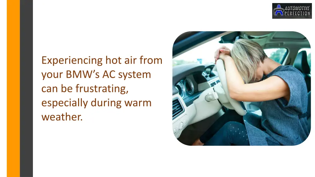 experiencing hot air from your bmw s ac system