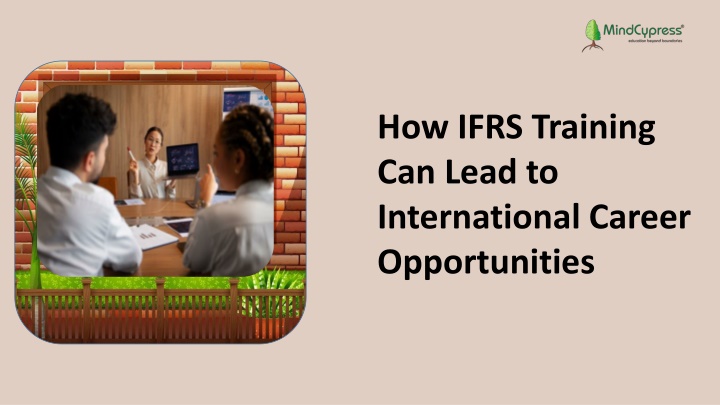 how ifrs training can lead to international