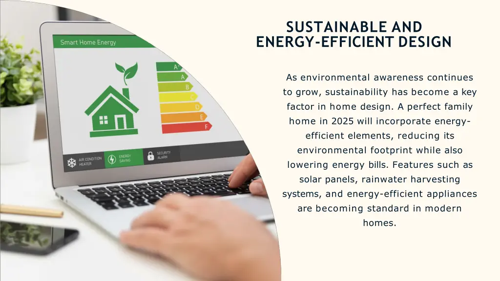 sustainable and energy efficient design