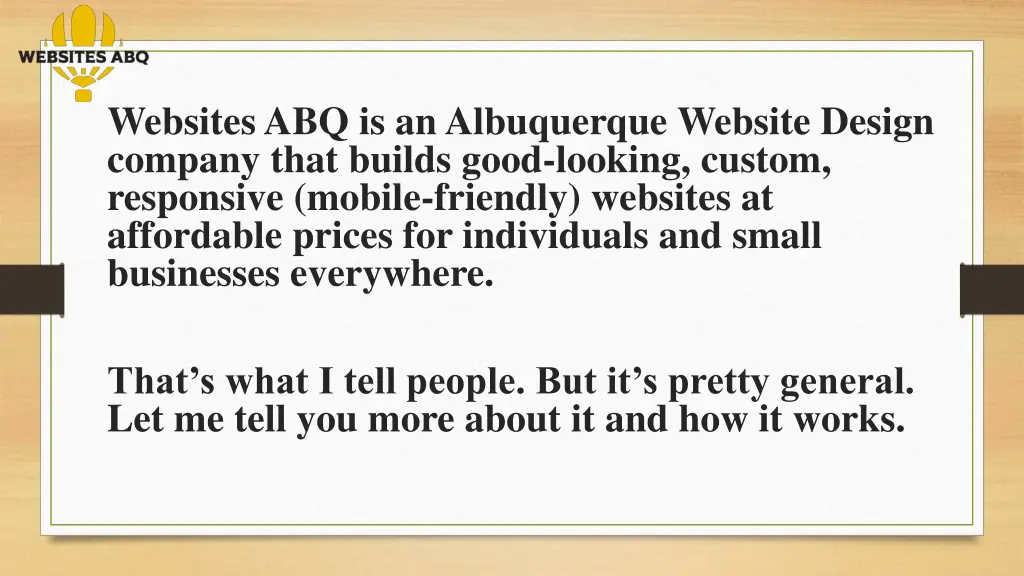 websites abq is an albuquerque website design