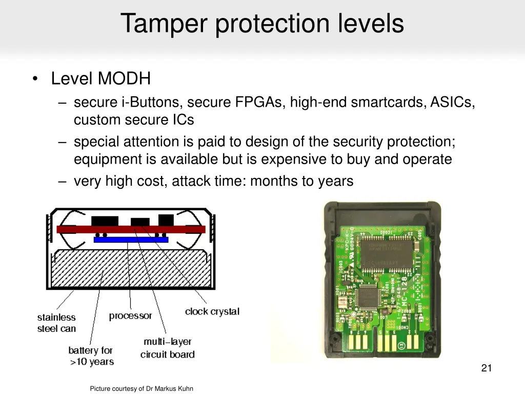 tamper protection levels 4