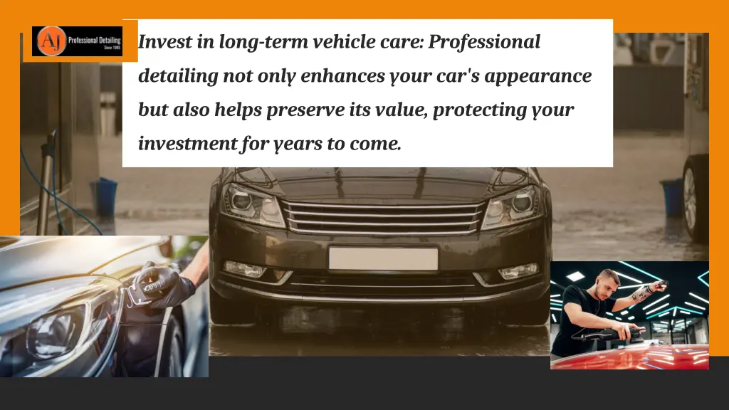 invest in long term vehicle care professional