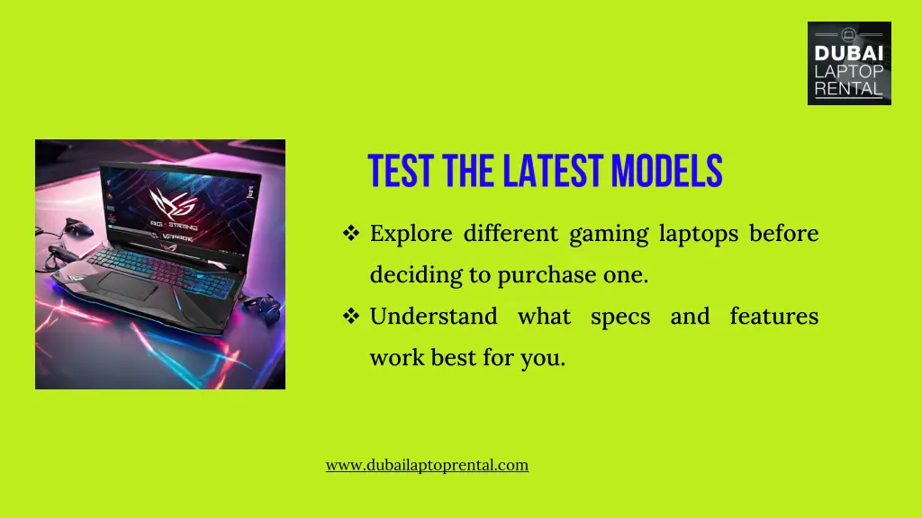 explore different gaming laptops before