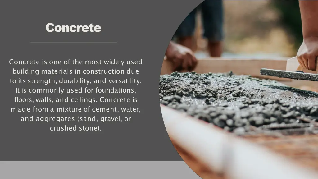 concrete