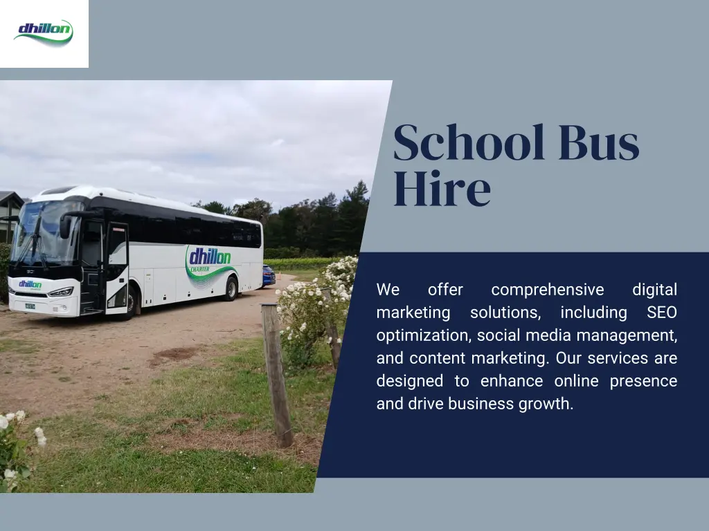 school bus hire