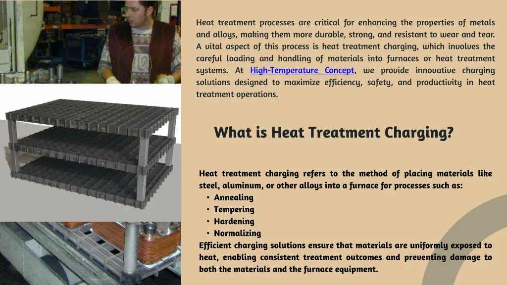 heat treatment processes are critical