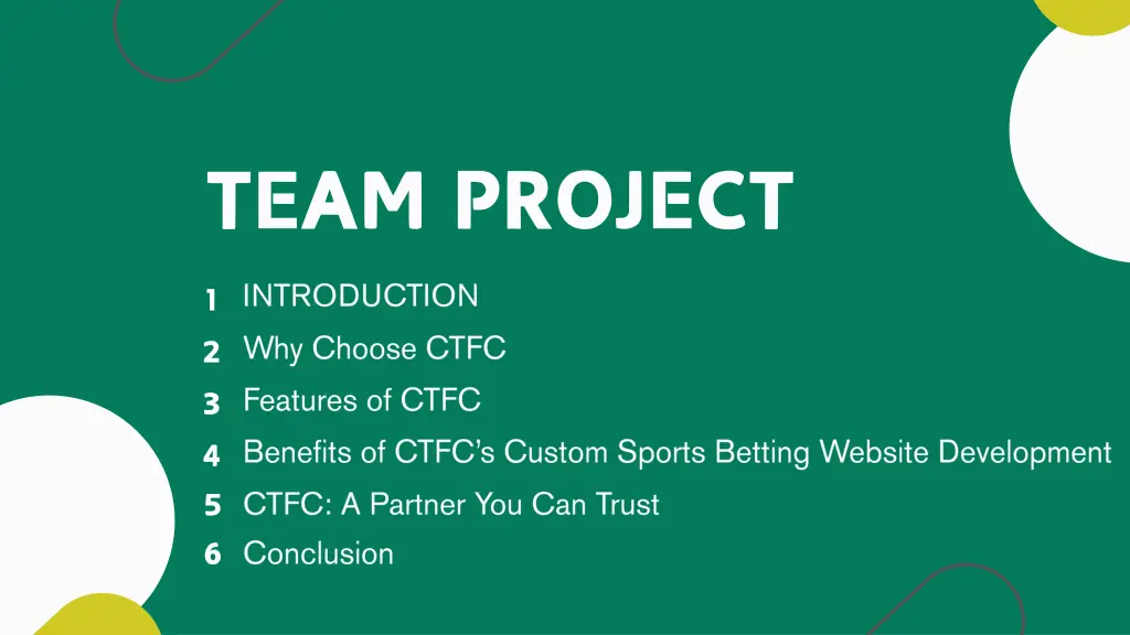 team project