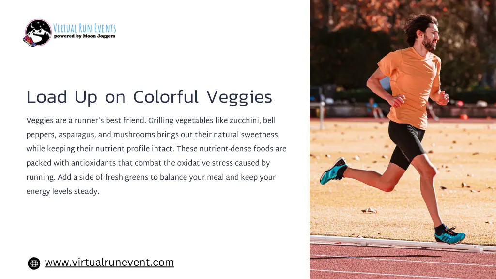 load up on colorful veggies