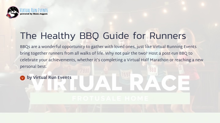 the healthy bbq guide for runners bbqs