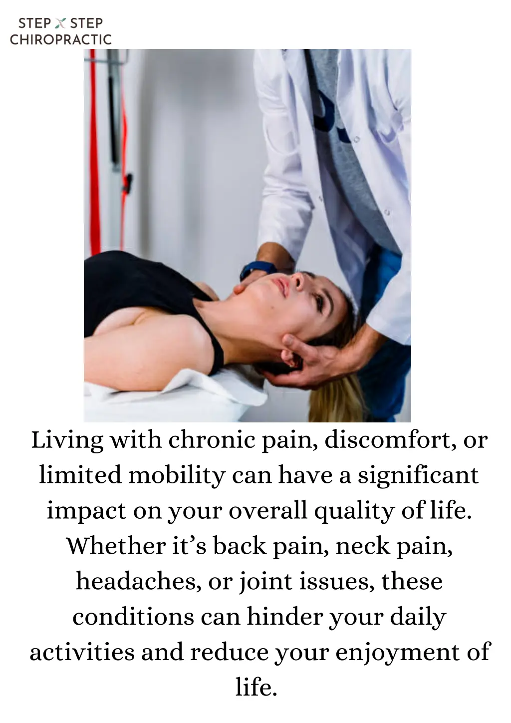 living with chronic pain discomfort or limited