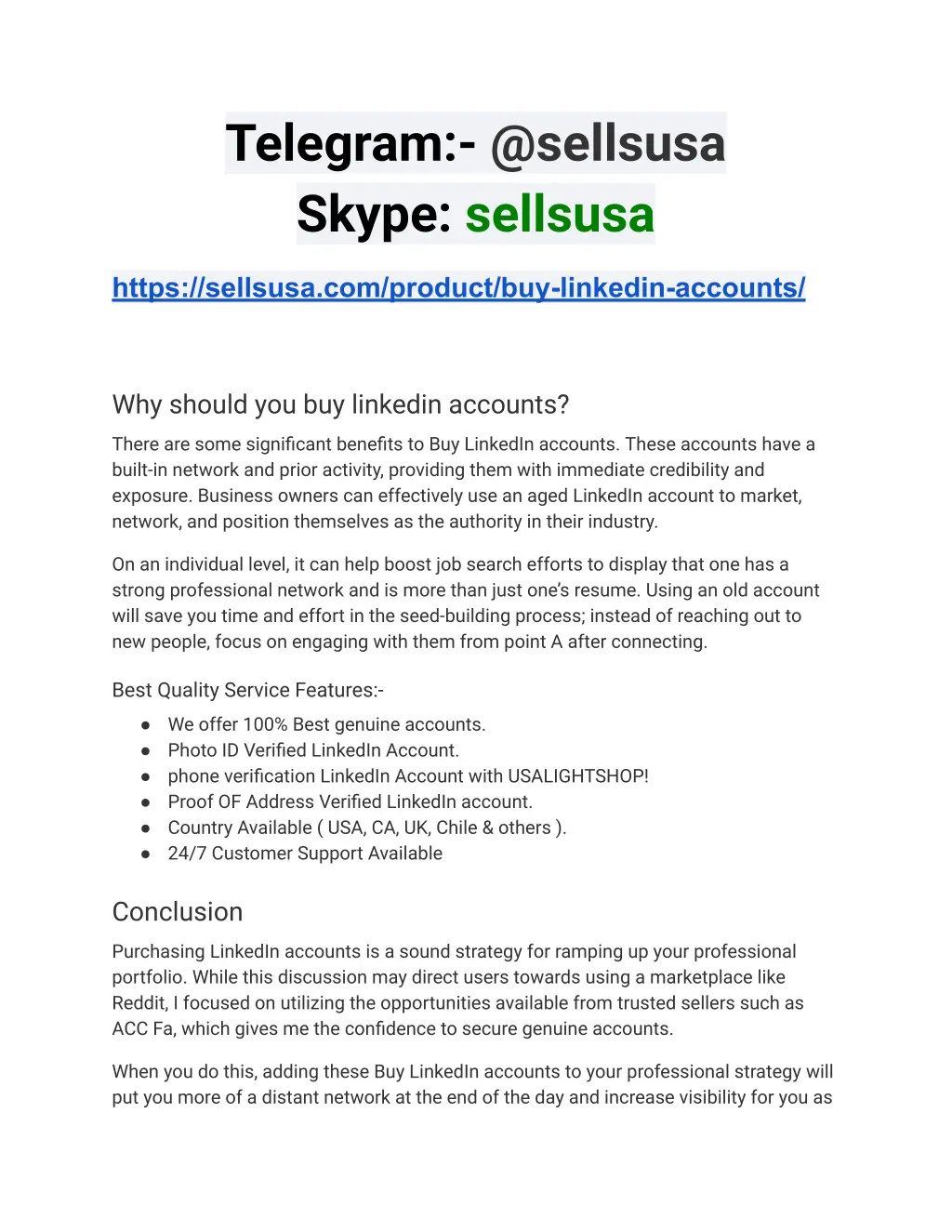 telegram @sellsusa skype sellsusa