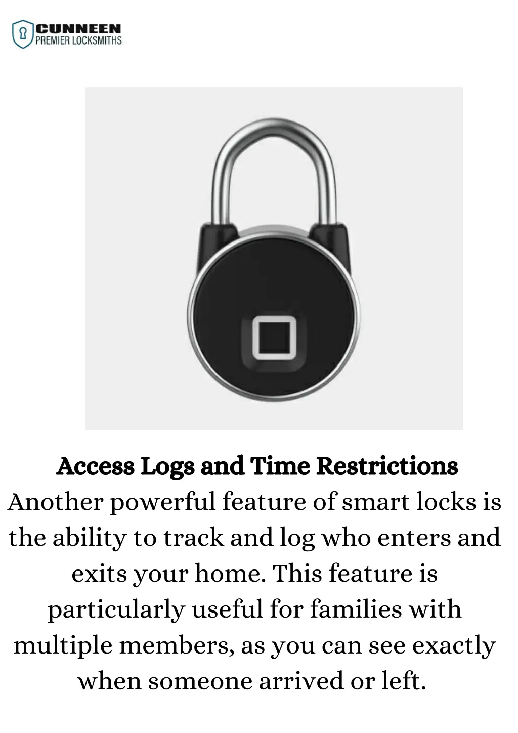 access logs and time restrictions another