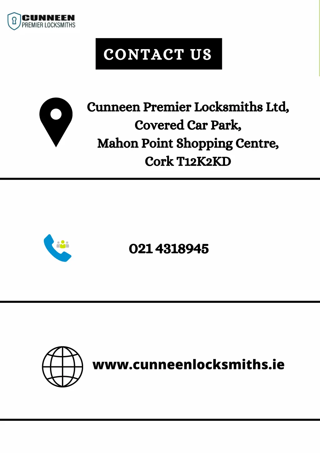 contact us